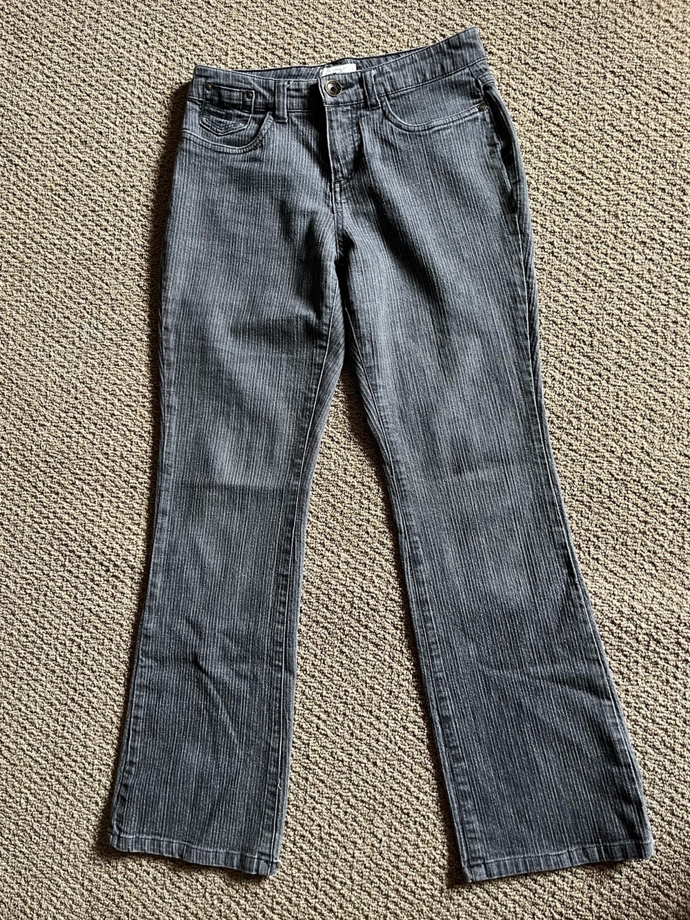 Vintage Pinstripe Jeans